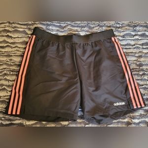 Womens Adidas black shorts, size XL